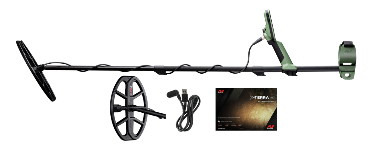 Minelab X-Terra Package Contents
