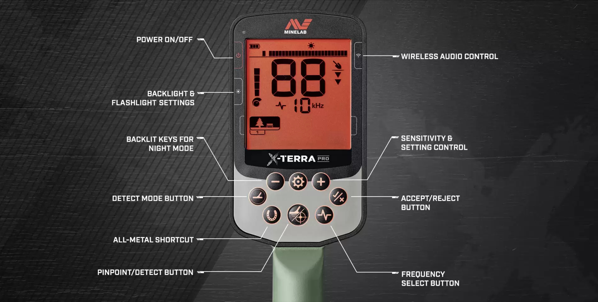 X-Terra Pro User Interface