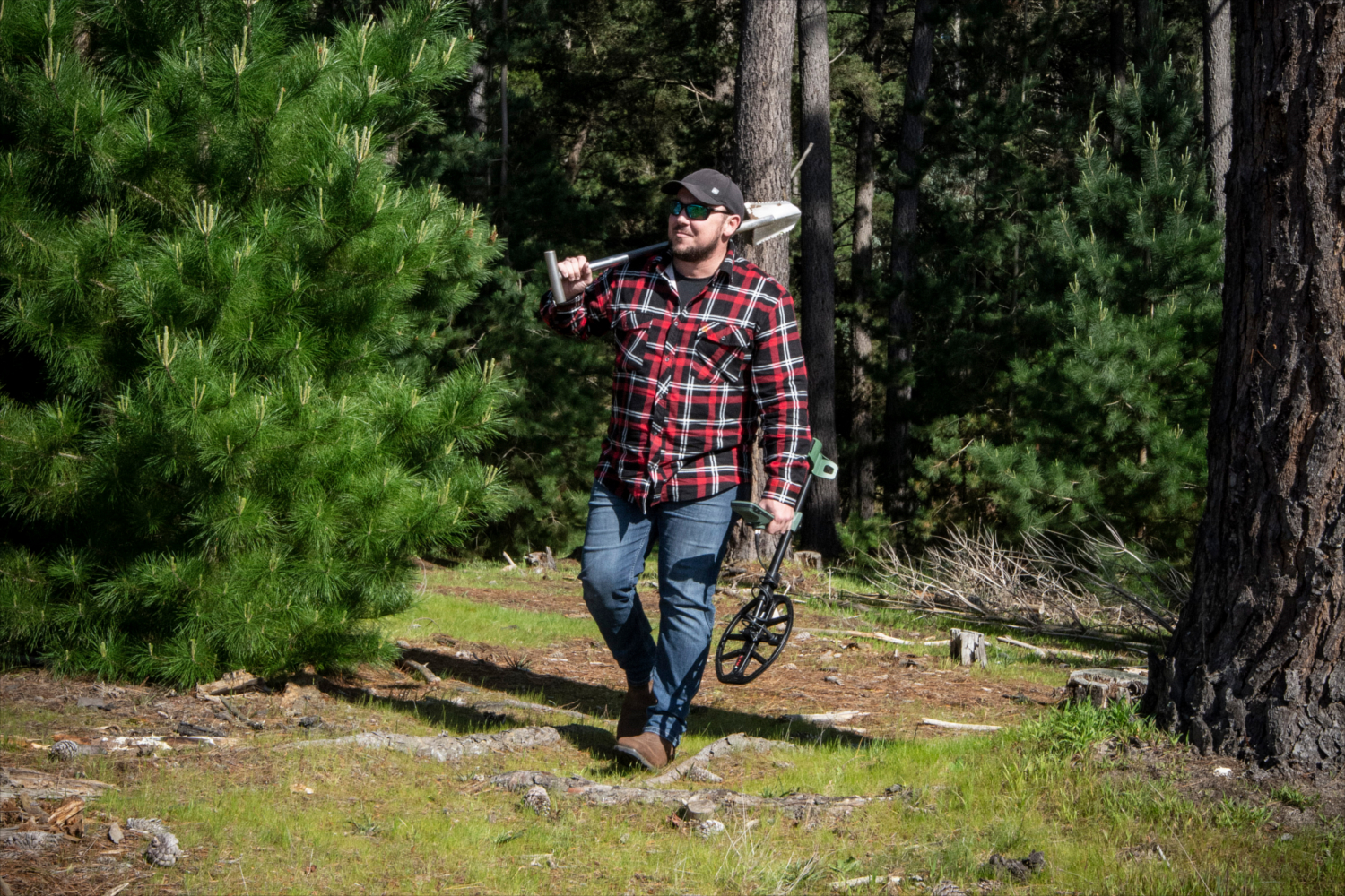 Metal detecting with the X-Terra Pro