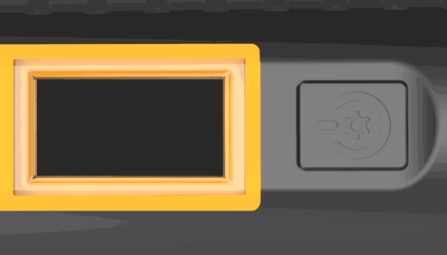 AccuPOINT Vivid LCD Screen