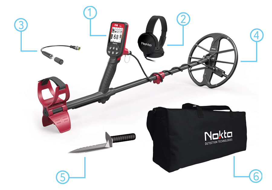 Nokta FINDX Pro Package Contents