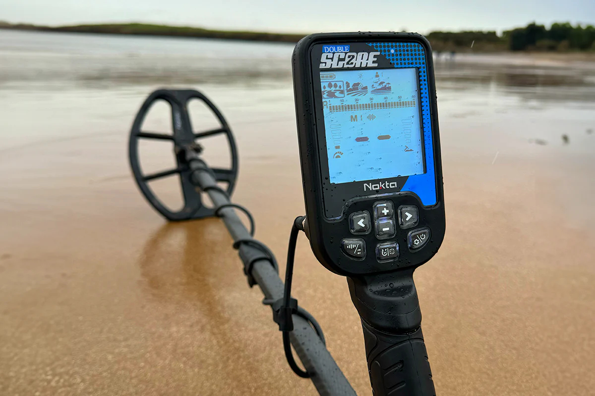 Nokta Double Score on the Beach