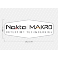 Nokta Makro Car Bumper Sticker 20x7.5cm