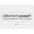 Nokta Makro Car Window Sticker 20x7.5cm
