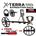 Minelab X-Terra Elite Metal Detector Expedition Pack