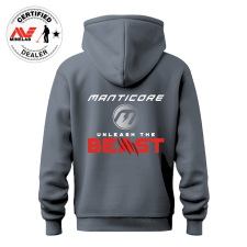 Minelab Manticore Unleash The Beast Hoodie Grey