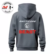 Minelab Manticore Unleash The Beast Hoodie Grey