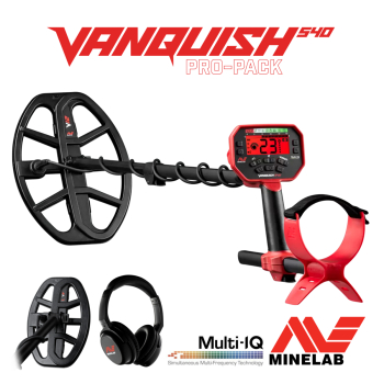 Minelab Vanquish 540 Metal Detector Pro-Pack