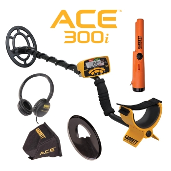 Garrett ACE 300i Metal Detector + Pro-Pointer AT