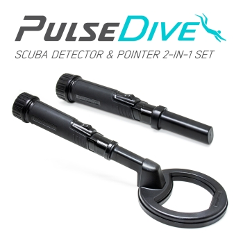 Nokta PulseDive Scuba Detector 2 in 1 (Black)