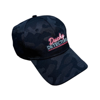 Duchy Detectors Black Camo Baseball Cap