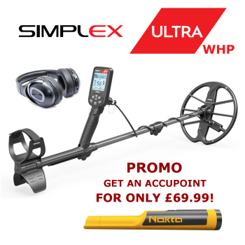 Nokta Simplex Ultra Metal Detector WHP