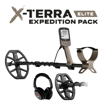 Minelab X-Terra Elite Metal Detector EXPEDITION PACK