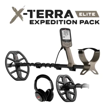 Minelab X-Terra Elite Metal Detector EXPEDITION PACK