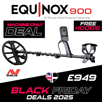 Minelab Equinox 900 Machine Only Deal